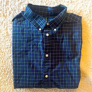 Ralph Lauren; boys button down dress shirt; size XL; great condition-like new